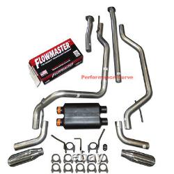 09-20 Toyota Tundra Performance Dual Exhaust Kit with Flowmaster Super 40 Muffler