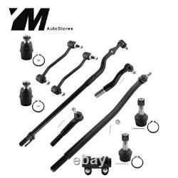 11Pcs New Complete Front Suspension Kit For Ford F-250 Super Duty 1999 4WD