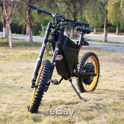 12000with72v Electric Bicycle Scooter Ebike Mountain Bike Super Fast 120km/h