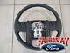 13 Thru 16 Super Duty F250 F350 Oem Ford Black Leather Steering Wheel With Cruise