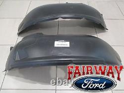 17 thru 22 Super Duty F-250 F-350 OEM Ford Wheel Well Liner Kit PAIR for FRONT