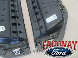17 thru 22 Super Duty F-350 Lariat Sport Package Black Fender Emblems Pair of 2