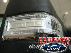 17 thru 22 Super Duty OEM Ford Mirror Signal Lamp Lens with Spot RH PASSENGER
