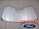 17 Thru 22 Super Duty Oem Ford Sun Shade Screen With Logo And Storage Bag New