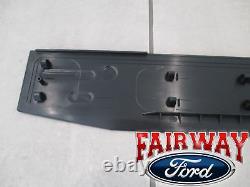 17 thru 22 Super Duty OEM Ford Tailgate Flexible Step Trim Molding with Button NEW