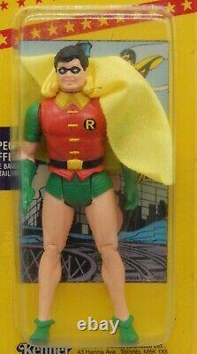 1986 Kenner SUPER POWERS ROBIN action figure SMALL CARD variant MOC toy SEALED