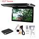 1x 12.1inch Overhead Roof Monitor Car Suv Video Media Player With Remote Control