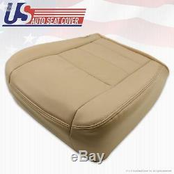 2002-2007 Ford F250 F-350 Super Duty Lariat Driver Bottom Leather Seat Cover TAN