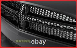 2011-2014 Charger SRT8 Front Bumper Kit Grille Set Fog Light Conversion Package