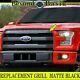 2015 2016 2017 Ford F150 F-150 Matte Black Grille Grill Oe King Ranch Style