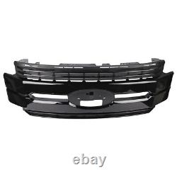 2017 2018 2019 Ford F250 F350 F450 Super Duty Bumper Grille Glossy Black Grill