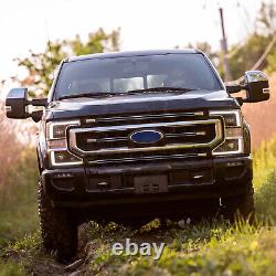 2020-2022 Ford Super Duty F250 F350 Platinum Front Grille Chrome LC3Z-8200-EA