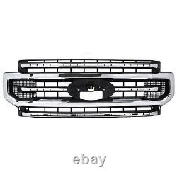 2020-2022 Ford Super Duty F250 F350 Platinum Front Grille Chrome LC3Z-8200-EA