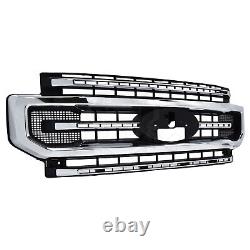 2020-2022 Ford Super Duty F250 F350 Platinum Front Grille Chrome LC3Z-8200-EA