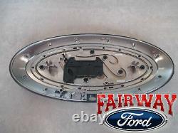 20 thru 22 Super Duty OEM Ford Smoke Chrome and Black Oval Kit with Camera Feature