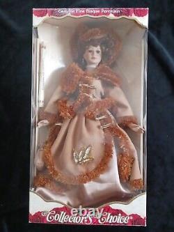 22 Tall Super Rare Collector's Choice Genuine Fine Bisque Porcelain Doll