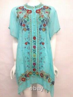 $258 NWT Johnny Was Mikones Tunic M JW10120522