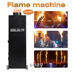 2Pcs 200W DMX Fire Thrower Stage Flame Effect Projector Machine Disco Show Party