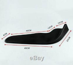2Pcs New Auto Car Bumper Spoiler Front Shovel Scratch Resistant Wing Decorative