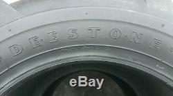 2 23X10.50-12 Deestone 4P Super Lug Tires AG DS5245 FREE SHIPPING 23x10.5-12