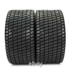 2 24x12.00-12 8 Ply Super Turf Mower Tires 24x12-12 Lawn 1710 lbs