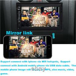 2 Din Android Car Stereo Wifi Radio GPS & Camera Fit Ford F-250 F-350 Super Duty