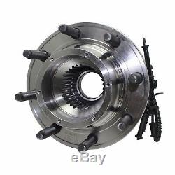 2 Front Wheel Bearing and Hub for 2005 2006 2007 2008 2009 2010 F-250 F-350 4x4