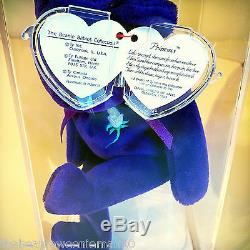 (2) Princess Diana Beanie BabiesAuthenticatedSuper Rare, The Ghost Version