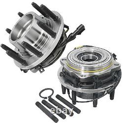 2x Front Wheel Bearing Hub Assembly for Ford F-250 F-350 F250 SD 4x4 (HD DESIGN)
