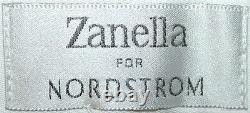 $365 New Zanella Italy Nordstrom Devon MID Gray Super 130's Wool Dress Pants 35