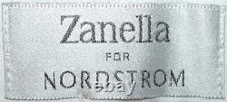 $365 Nwt Zanella Italy Nordstrom Devon Gray Super 130's Wool Dress Pants 34