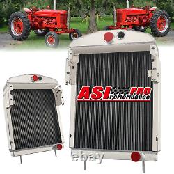 3 Row Aluminum Radiator Fit Farmall International M/MD Super 351798R92/352629R92