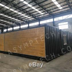 40'x2 Prefab Home Container Housing with Hydraulic Deck EASTER SUPER DUPER