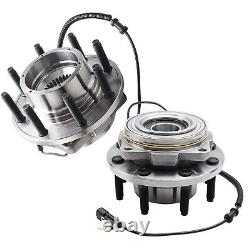 4WD Front Wheel Bearing Hubs for 2011-2016 forFord F-250 F-350 Super Duty SD SRW