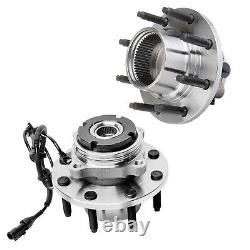 4WD Front Wheel Bearing and Hubs for Ford F-250 F-350 SD 1999-2004 Excursion x 2