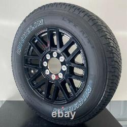 4 New Takeoff Ford F250 F350 Super Duty 20 Black Factory OEM Wheels Rims Tires