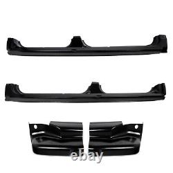 4x For 2009-2014 Ford Pickup F150 F-150 Rocker Panels & Cab Corners 4Dr Crew Cab