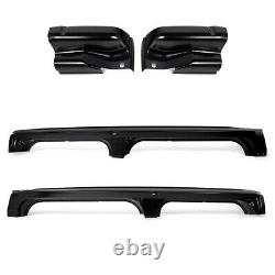 4x For 2009-2014 Ford Pickup F150 F-150 Rocker Panels & Cab Corners 4Dr Crew Cab