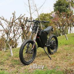 5000with72v Electric Bicycle Scooter Ebike Mountain Bike Super Fast 85km/h