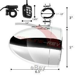 600W Amp Bluetooth Stereo 5 Speakers Audio System Harley Motorcycle ATV UTV RZR