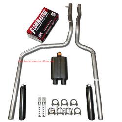 87-96 Ford F150 F250 4.9 5.0 5.8 Truck Dual Exhaust with Flowmaster Super 44