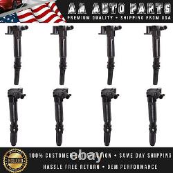 8 Ignition Coil, Driver Passenger Side Spark Plug, Wire for Ford Super Duty 6.2L