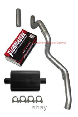 93 97 Jeep Grand Cherokee ZJ Cat Back Exhaust System with Flowmaster Super 44
