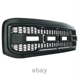 99-04 Raptor Style Grille For 99-04 Ford F250 F350 Super Duty Gray