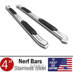 99-16 Ford F-250/350HD Super (Extended) Cab 4 Chrome Curved Nerf Bar Side Steps