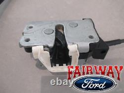 99 thru 07 Super Duty OEM Ford Rear Door Latch & Cable Extended Cab LEFT DRIVER