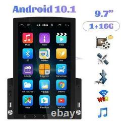 9.7 Inch Vertical Car Stereo Radio Android 10 2DIN FM Touch Screen GPS Bluetooth