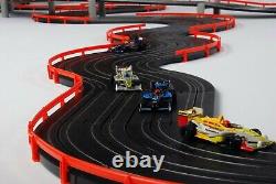 AFX Mega G+ Super International Raceway 4 Formula 1 Cars Fits Auto World 21018