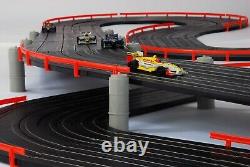 AFX Mega G+ Super International Raceway 4 Formula 1 Cars Fits Auto World 21018