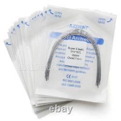 AZDENT 10pcs/Pack Dental Orthodontic Super Elastic Niti Arch Wires (Ovoid)